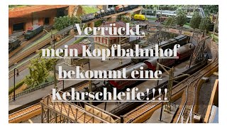 Verrückt mein Kopfbahnhof bekommt eine Kehrschleife [upl. by Aihsiym]