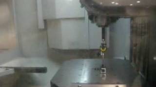 Okuma Millac 800VH Accuracy Test [upl. by Nibas49]