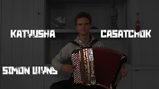 Simon Wyns  Katyusha Soviet Folk Song accordion cover [upl. by Trahern]