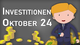 Mein DepotUpdate Oktober 2024 Welche Aktien und ETFs ich gekauft habe [upl. by Lenahtan434]