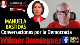 DIÁLOGOS POR LA DEMOCRACIA EN INTY NOTICIAS MANUELA BASTIDAS  ¿ES EL PERÚ UN ESTADO DEMOCRÁTICO [upl. by Yrrat]