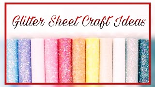 GLITTER SHEET CRAFT IDEA  GLITTER SHEET FLOWER  FOAM SHEET DIY [upl. by Nrubua]