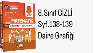 8SINIF GİZLİ YAYINLARI KONU ANLATIMLI SB S138139 DAİRE GRAFİĞİ [upl. by Mandle]