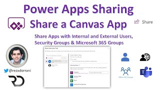 Share Power Apps with Users and Guests [upl. by Fonz193]