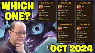 Octobers Ancient Runes Choice and Coupon Codes Summoners War [upl. by Nolrev]