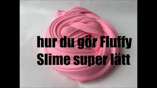 Hur man gör Fluffy Slime av potatis mjöl vete mjöl och vatten [upl. by Justin]