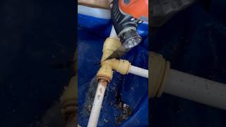 Leaking plastic pipe fitting howto diy ytool shortsfeed Aasmr asmrvideo subscribe tools [upl. by Cestar]