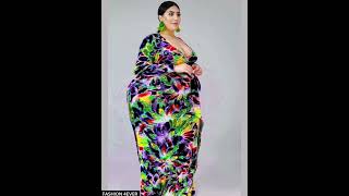 Review Plus Size Sexy Dresses Fashion Beauty Model reviewfashion plussize [upl. by Almira]