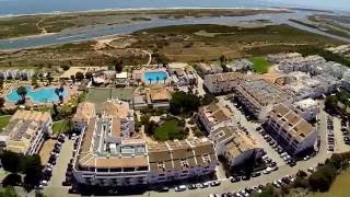 Cabanas de Tavira  Golden Clube by Drone [upl. by Yeclek747]