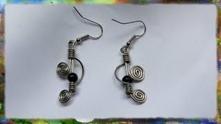 How to Construct Elegant Double Spiral Earrings by Ross Barbera [upl. by Prentice631]