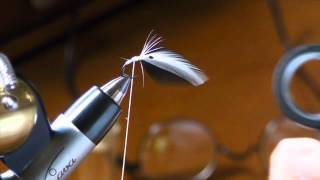 Salt amp Pepper Sakasa Kebari Tenkara Fly  Tying Flies [upl. by Cuyler]