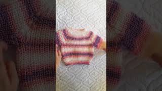 Baby Sweater Knitting Pattern  StepbyStep Pattern  Preview  Vitalina [upl. by Barvick]