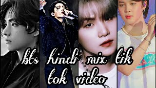 bts hindi mix tik tok 🔥🔥🥵🥵  hindi english songs mix  insta reels  btsarmy tiktok hindimix [upl. by Critchfield856]