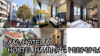 AampO Hotel amp Hostel Hamburg Reeperbahn [upl. by Yllib]