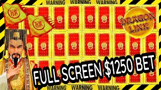 💵Wow Excitement Jackpots Wins and Full Screen in Dragon Link Slot [upl. by Anitnatsnoc]