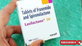 Lasilacton 50mg tablet uses in hindi  Lasilacton 50 mg uses dosage sideeffect price composition [upl. by Ddet70]