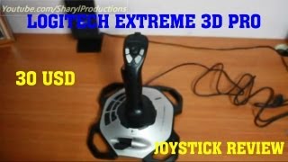 Unboxing Logitech Extreme 3D Pro Gaming Joystick  Hands on Review [upl. by Nosinned]