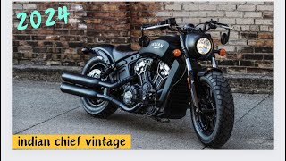 Unveiling the 2024 Indian Chief Vintage A Ride to Remember  Review indian vintage 2024 [upl. by Danita]