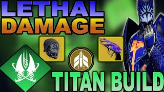 My Malfeasance Strand Titan Build IS BROKEN In PvP Destiny 2 Titan Build [upl. by Nerahs]