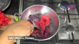 DIY  Hibiscus Hair oil Preparation  Fast Hair Growth [upl. by Wesa]