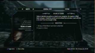 Skyrim  Curing Vampirism any Stage Easy Guide [upl. by Dloreg]