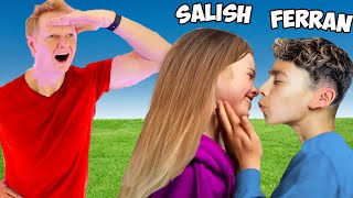 Salish Matter Reveals She Kissed Ferran on Live 🤭  Royalty Family Guess Youtuber 🥰 [upl. by Grory]