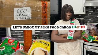 23KG FOOD CARGO FROM LAGOS TO CANADAWHY THE LOGISTICS COMPANY REFUSED TO RELEASE MY PACKAGE 😡 [upl. by Bradski30]