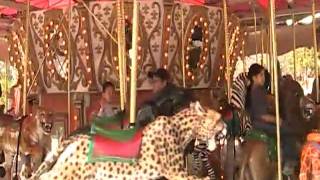 Kids on the carousel at the Phoenix Zoo [upl. by German]