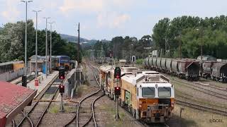 trackwork and coal train at Moss Vale [upl. by Sutherland]