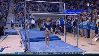 Margzetta Frazier Bars UCLA vs Stanford 2019 9875 [upl. by Belldas]