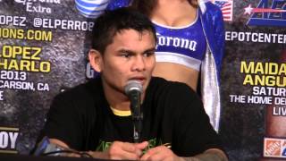 Marcos Maidana vs Josesito Lopez Post Fight Press Conference Part 2 [upl. by Fox]