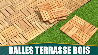 LES MEILLEURS CAILLEBOTIS  DALLES DE TERRASSE EN BOIS  Interbuild Acacia [upl. by Earb]