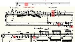 Modo Frigio Hindemith Ludus Tonalis Partitura Interpretación [upl. by Eisserc]