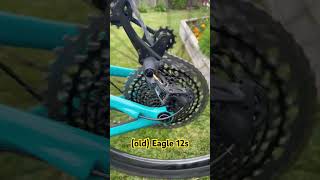 12 Speed Backpedal TEST  SRAM Shimano AXS Transmission mtb srammtb mountainbike shimanomtb [upl. by Sisto]