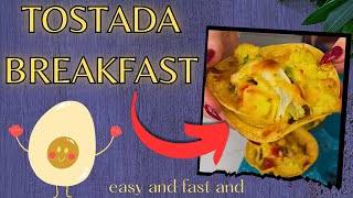 This tostada breakfast recipe changed my life [upl. by Clara]