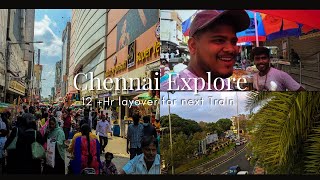 Chennai Egmore  Retiring Rooms  Local Train Rides  T NAGAR [upl. by Brear365]