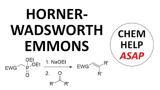 HornerWadsworthEmmons reaction [upl. by Winfred]