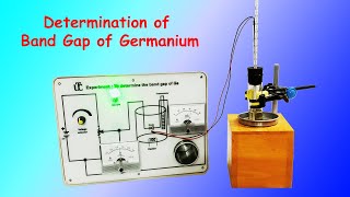 Determination of Band gap of SemiconductorGermanium [upl. by Ojillek]