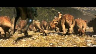 Walking With Dinosaurs 3D Gorgosaurus Attack 2013 Movie Scene [upl. by Gage]