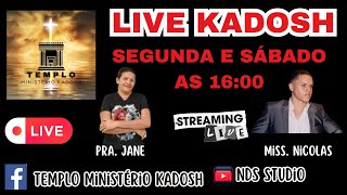 LIVE KADOSH EP 05  Transmissão ao vivo de NDS Studio [upl. by Doherty]