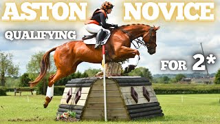 HE PREFERS BIGGER JUMPS  Our Second Novice  Qualifying for CCI2S  Aston Eventing Vlog with Donut [upl. by Darelle]