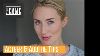 Auditie tips acteren voor de camera  FEMME [upl. by Hortensia]