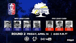 Jonesboro Open  LIVE  Round 2  Ricky Wysocki Jeremy Koling Simon Lizotte JohnE McCray [upl. by Ancelin]