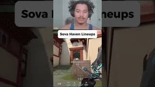 Sova Haven Lineups valorant howtogetbetteratvalorant valoranthighlights valorantclips [upl. by Notnilc]