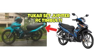 YAMAHA LAGENDA 115Z FI TUKAR SET JUPITER RC  BEG 2 BACK [upl. by Rebmyt]