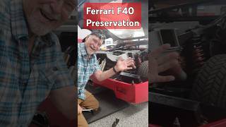 Ferrari F40 Persevation  8 shorts classiccars autorestoration automobile supercar ferrari [upl. by Atnahc]