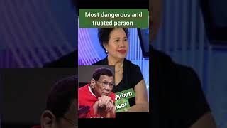 MIRIAM SANTIAGO TALK STRAIGHT ABOUT TATAY DIGONG DUTERTE  tataydigong miriamdefensorsantiago [upl. by Annibo19]