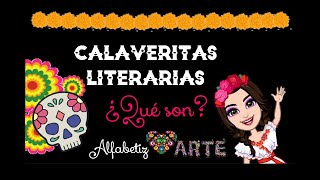 Calaveritas literarias para niños y papás ✏️🦴🎉 [upl. by Ahsropal781]