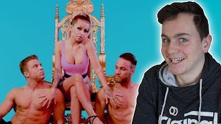 Katja Krasavice  DICKE LIPPEN Official Music Video  REACTION [upl. by Guyon]