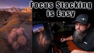 How to Focus Stack in Photoshop  Tutorial [upl. by Dode193]